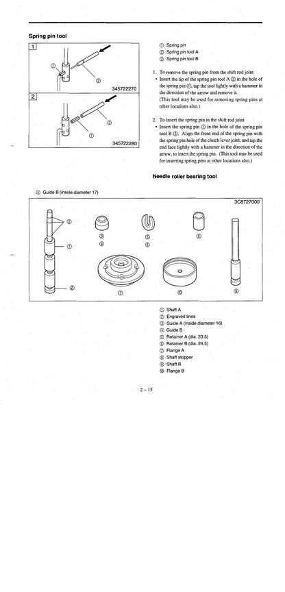 Tohatsu 9.9 HP Outboard Service Manual | 2000-2004 - sample page 1