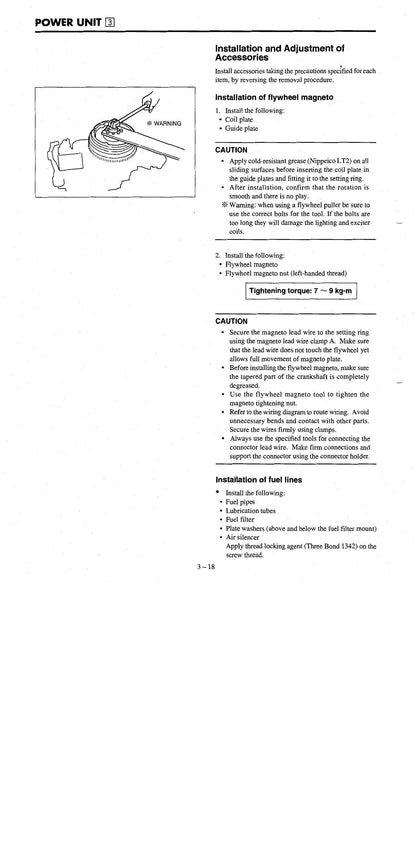 Tohatsu 9.9 HP Outboard Service Manual | 2000-2004 - sample page 3