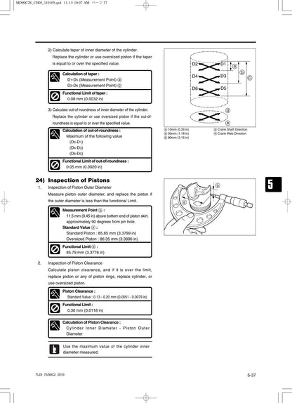 Tohatsu MD 75 90 C2 TLDI Outboard Service Manual | 2010-2014 - sample page 3