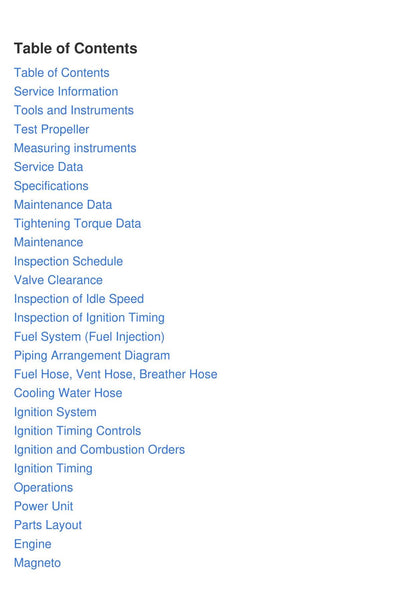 Tohatsu MFS60A 60 HP Outboard Service Manual | 2019-2023 - sample page 4