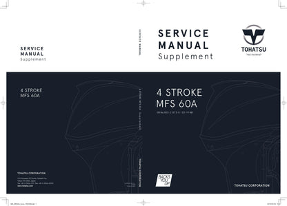 Tohatsu MFS60A 60 HP Outboard Service Manual | 2019-2023 - sample page 1