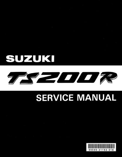 Suzuki TS200R Motorcycle Service Manual | 1990-1994 - sample page 1