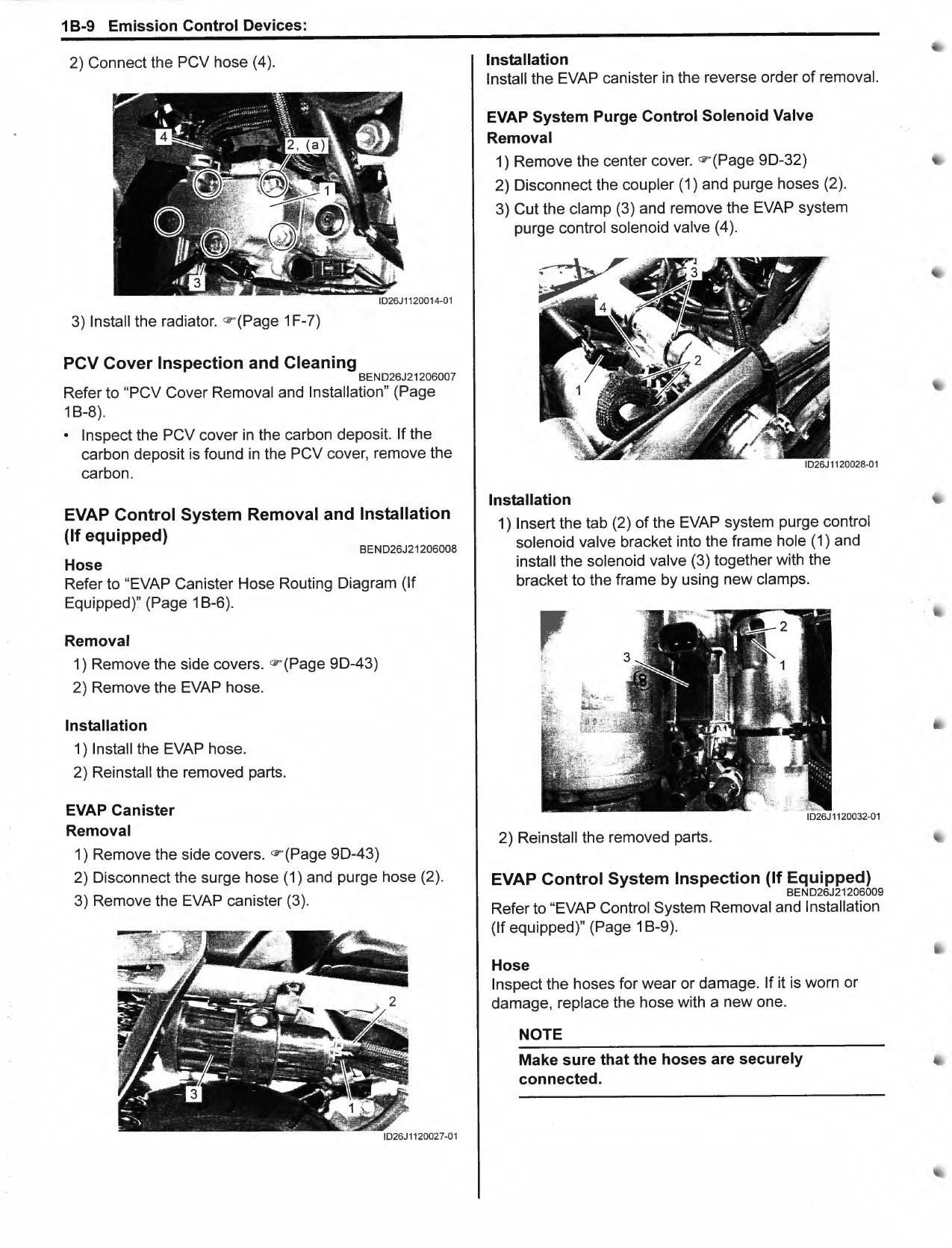 Suzuki Burgman 650 AN650 Scooter Service Manual | 2013-2016 - sample page 3