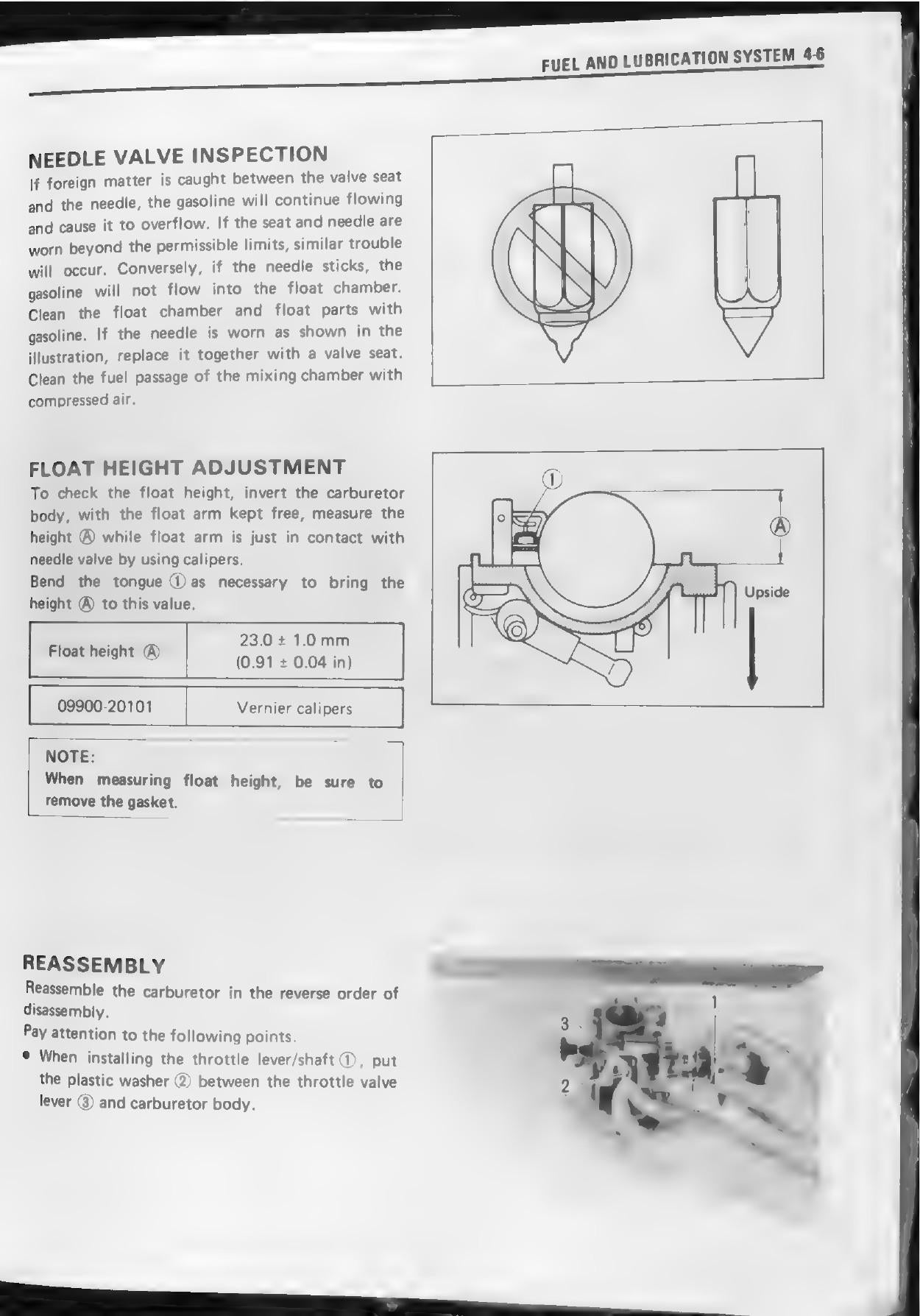 Suzuki DR600S DR500S Motorcycle Service Manual | 1985-1989 - sample page 8