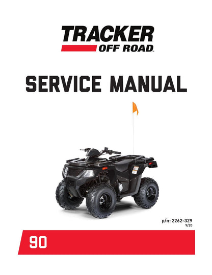 Tracker Off Road 90 ATV Service Manual | 2021-2025 - sample page 1