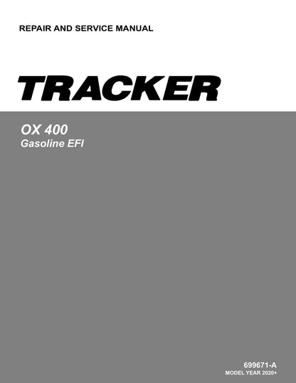 Tracker OX 400 Gasoline EFI UTV Service Manual | 2020-2024 - sample page 1