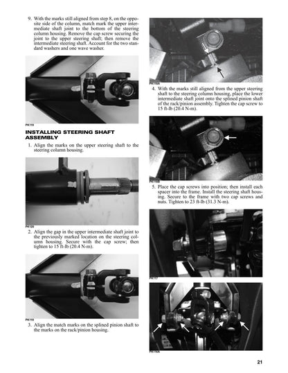 Tracker Off Road 500S UTV Service Manual | 2021-2025 - sample page 5