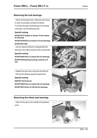 Gilera Fuoco 500 Scooter Service Manual | 2014-2018 - sample page 5
