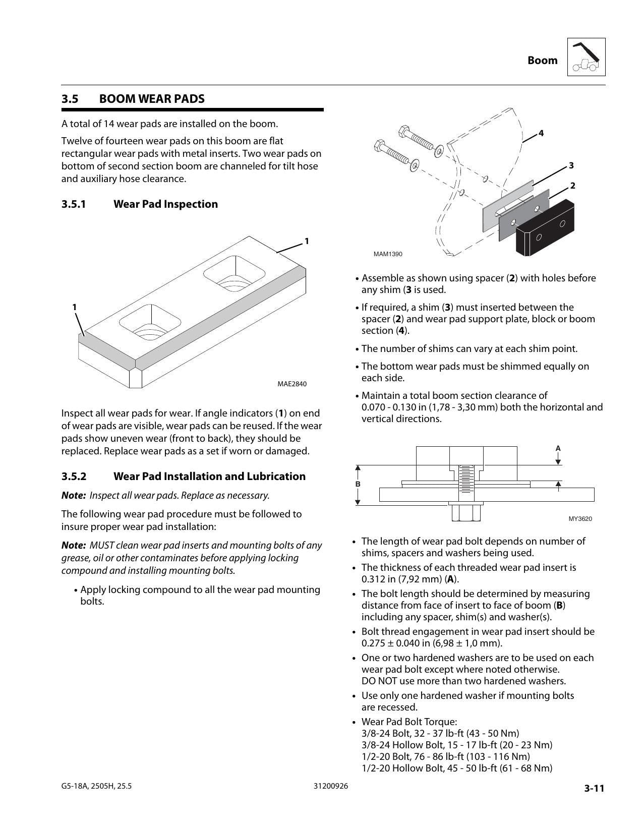 JLG G5-18A 2505H Agrovector 25.5 Telehandler Service Manual | 2013-2018 - sample page 4