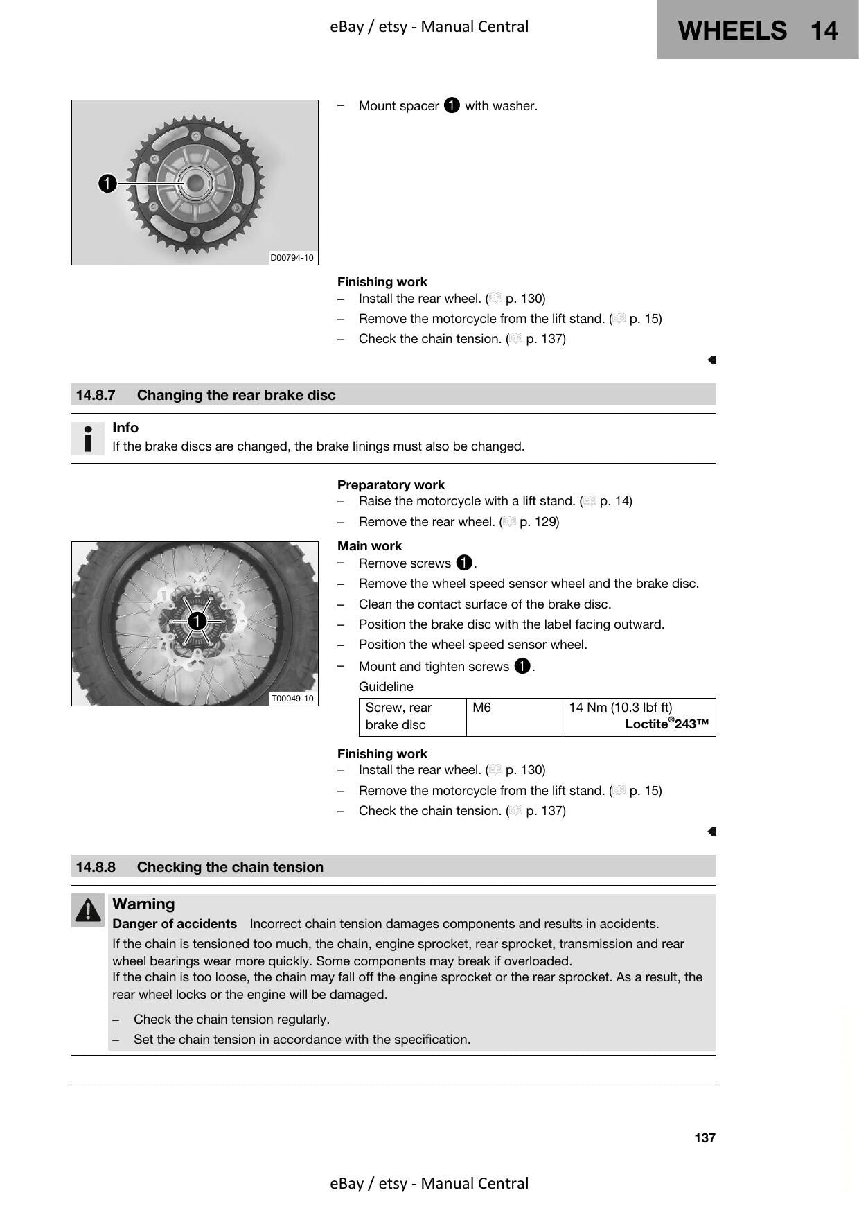 Husqvarna 701 Enduro Motorcycle Service Manual | 2021-2025 - sample page 2