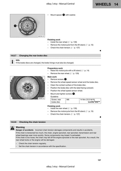 Husqvarna 701 Enduro Motorcycle Service Manual | 2021-2025 - sample page 2