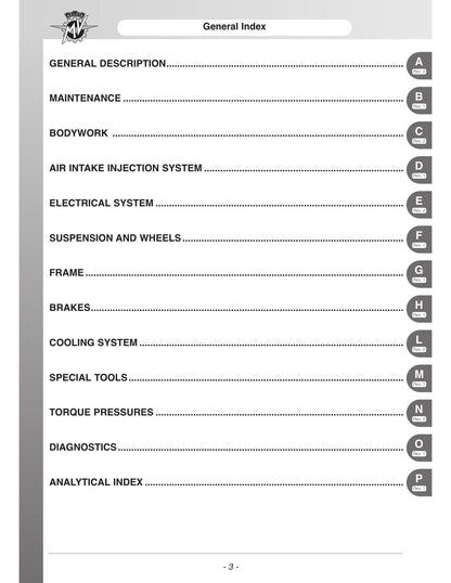 MV Agusta Brutale 675 800 Dragster 800 Motorcycle Service Manual | 2014-2018 - sample page 5