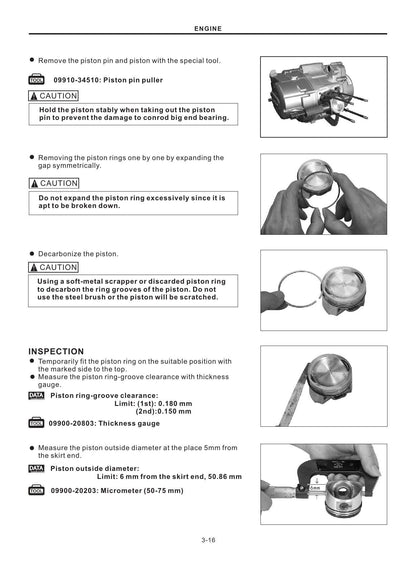 Haojue NEX115 Motorcycle Service Manual | 2019-2023 - sample page 4