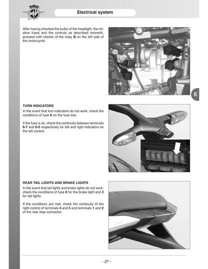 MV Agusta Brutale 675 800 Dragster 800 Motorcycle Service Manual | 2014-2018 - sample page 4