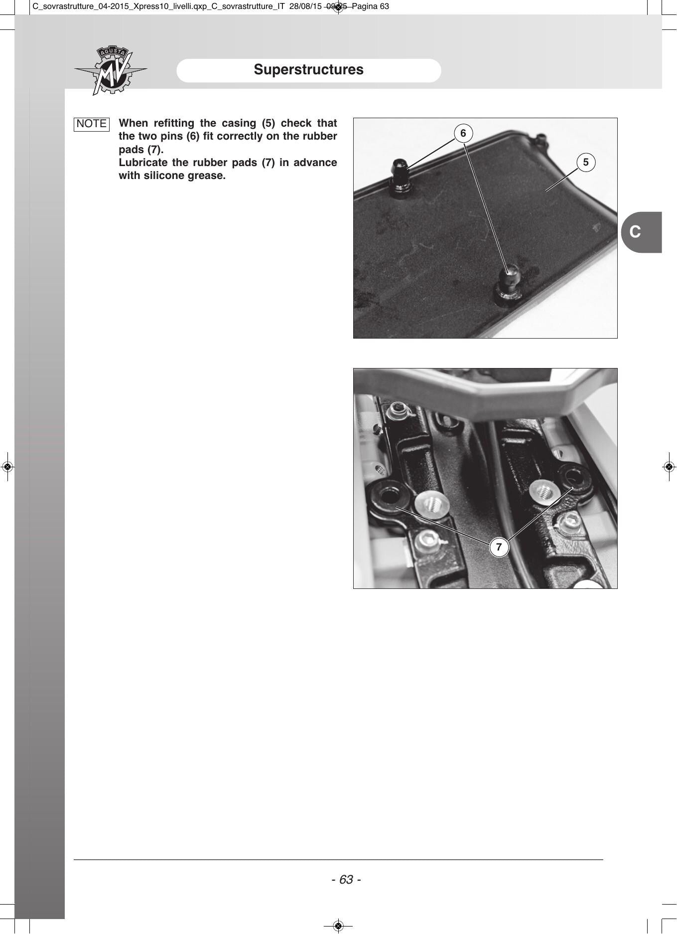 MV Agusta Turismo Veloce 800 Motorcycle Service Manual | 2016-2020 - sample page 4