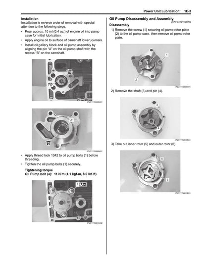 Suzuki DF25A DF30A 25 30 HP Outboard Service Manual | 2014-2018 - sample page 5