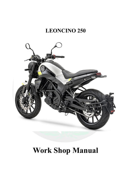 Benelli Leoncino 250 Motorcycle Service Manual | 2020-2024 - sample page 1