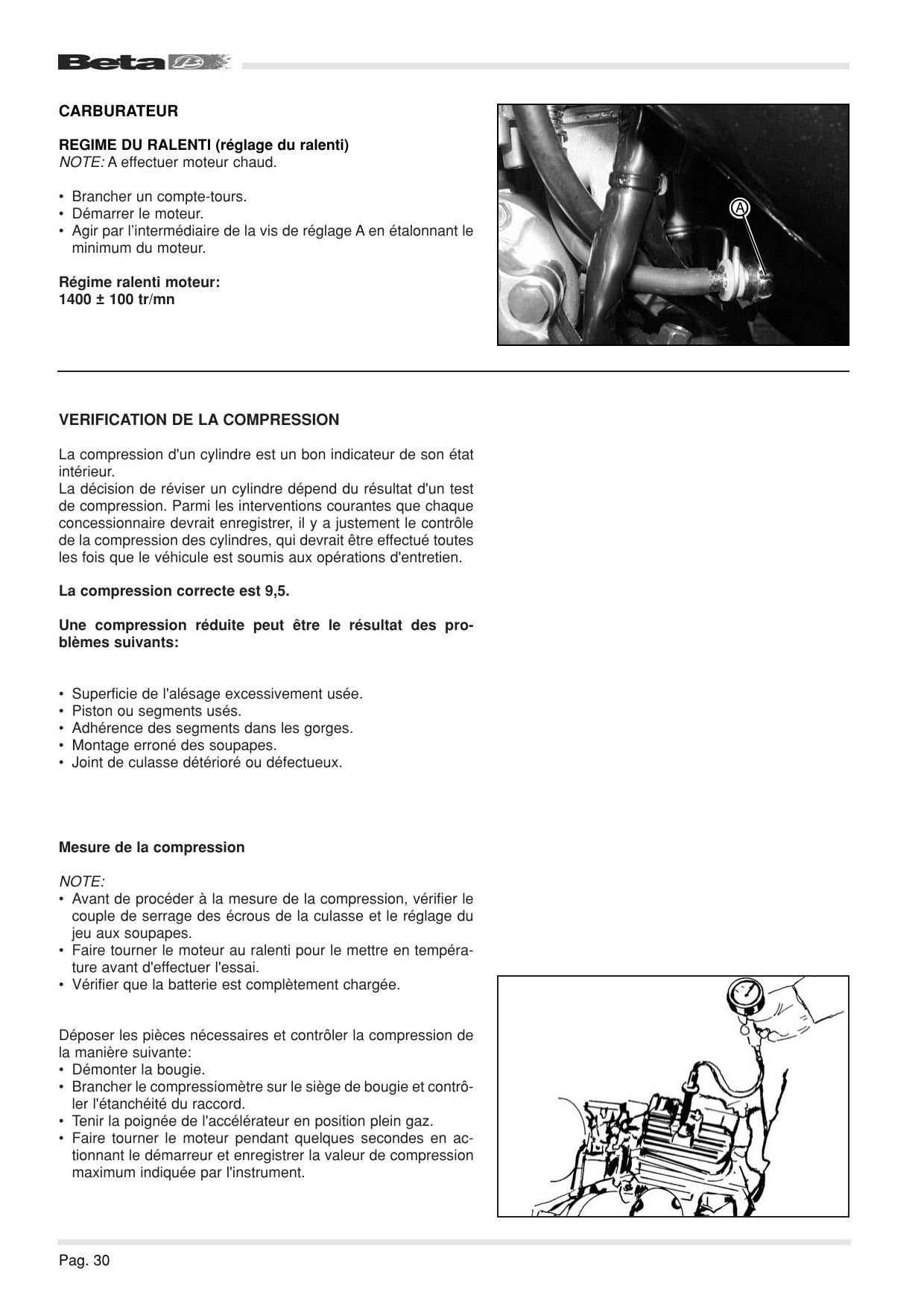 Betamotor Alp 4.0 Motard 4.0 Motorcycle Service Manual | 2006-2010 - sample page 2