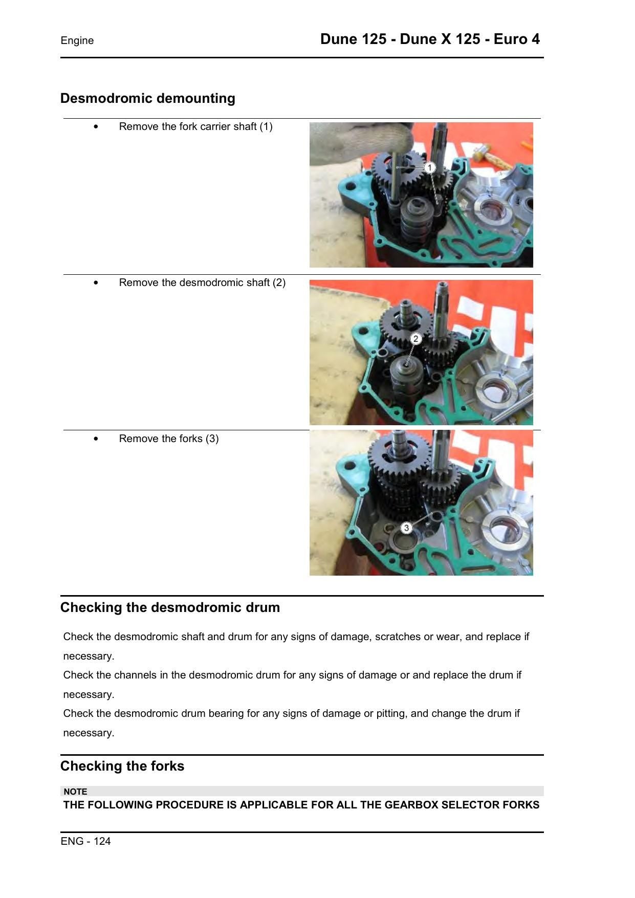 Malaguti Dune 125 Dune X 125 Motorcycle Service Manual | 2018-2022 - sample page 3