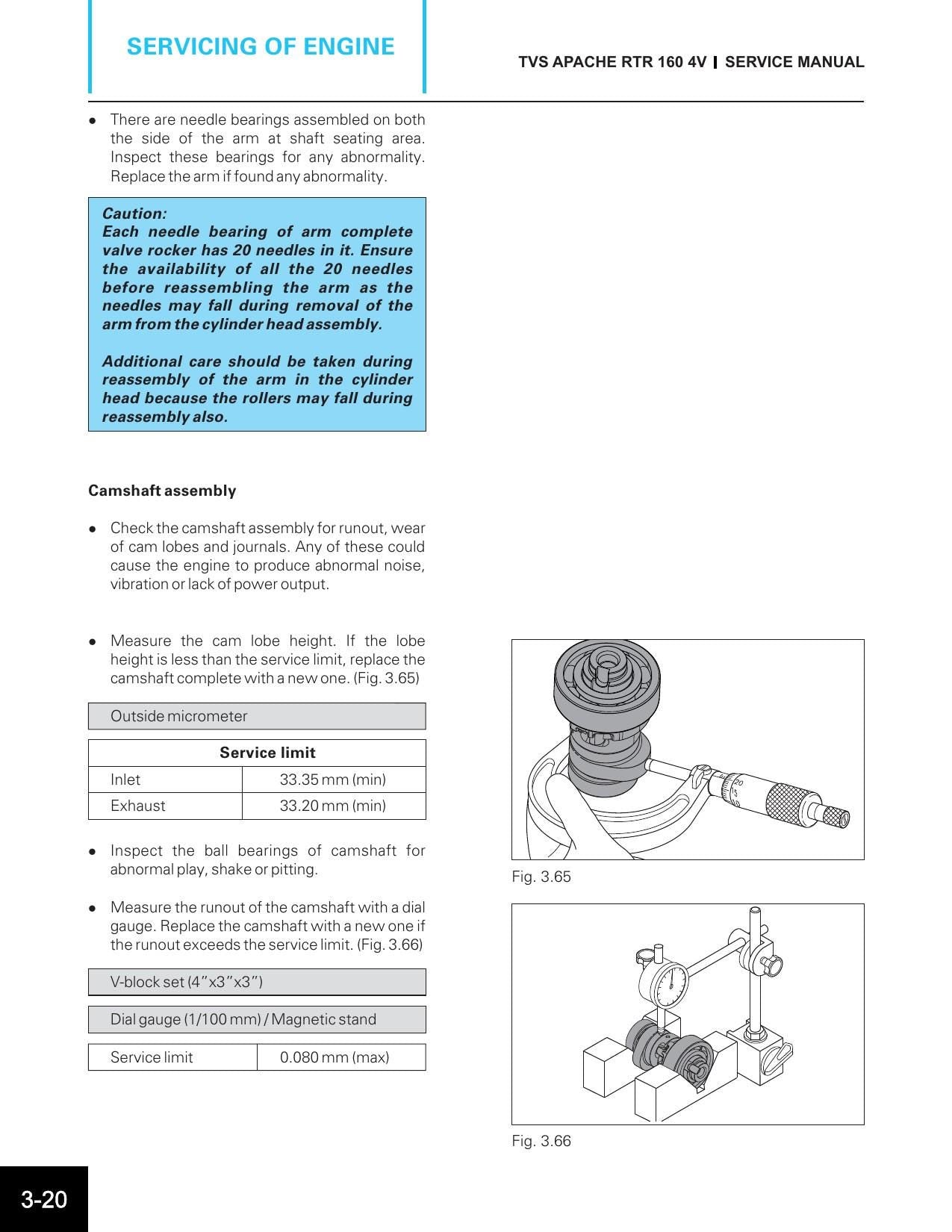 TVS Apache RTR 160 4V Motorcycle Service Manual | 2019-2023 - sample page 4
