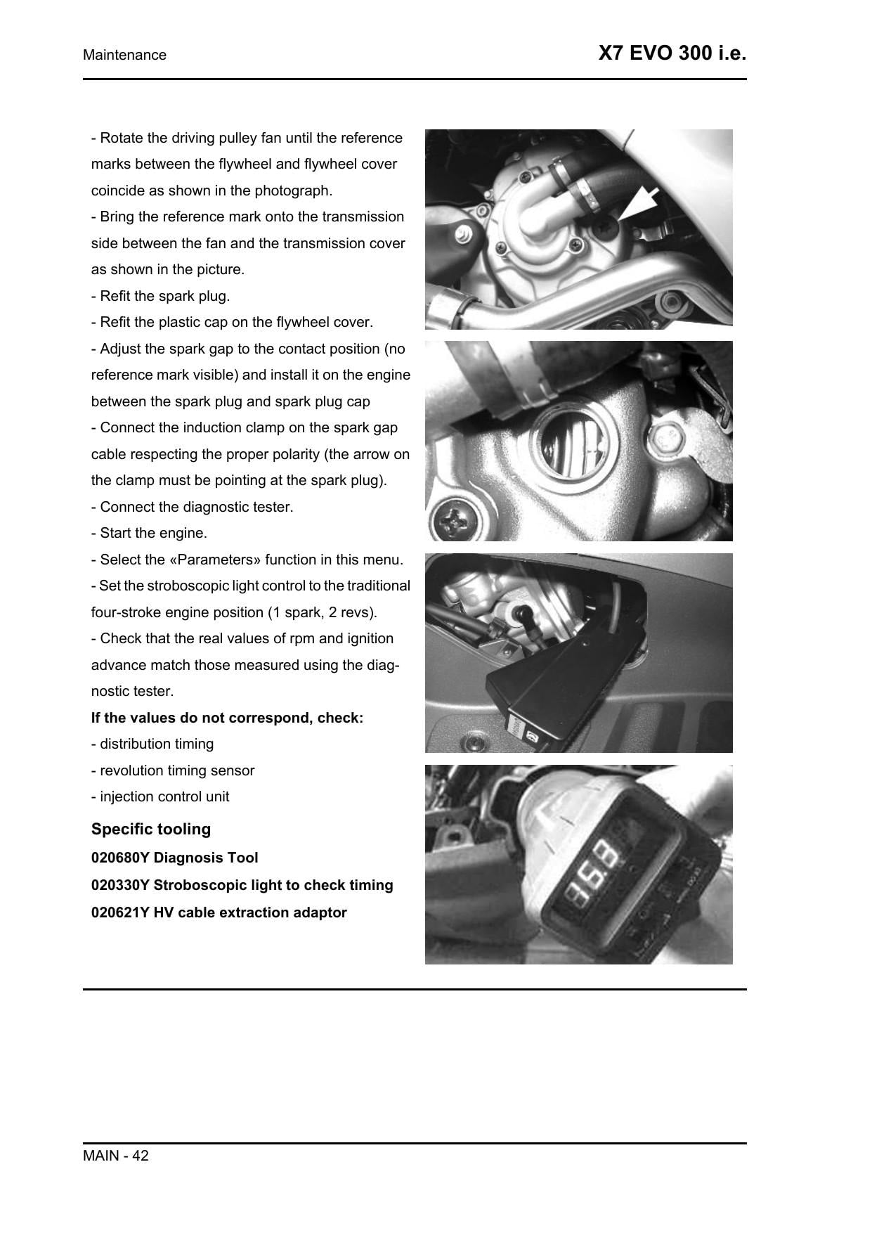Piaggio X7 EVO 300 ie Scooter Service Manual | 2008-2012 - sample page 4
