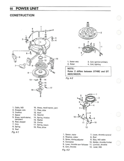 Suzuki DT40 Outboard Service Manual | 1985-1994 - sample page 4