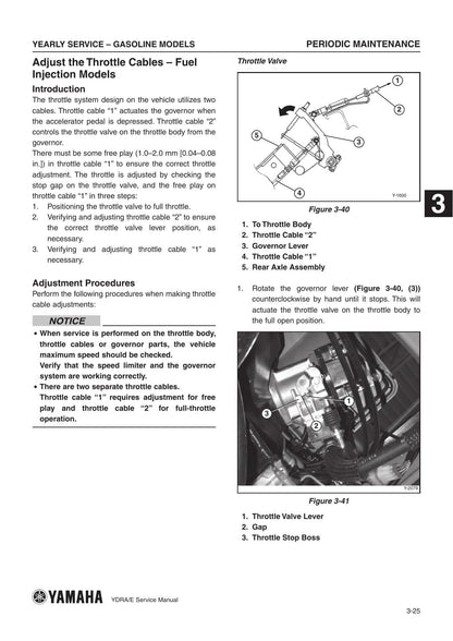 Yamaha YDRA YDRE Golf Cart Service Manual | 2016-2020 - sample page 3