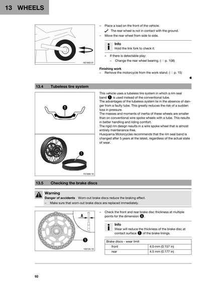 Husqvarna Svartpilen 701 Motorcycle Service Manual | 2020-2024 - sample page 5