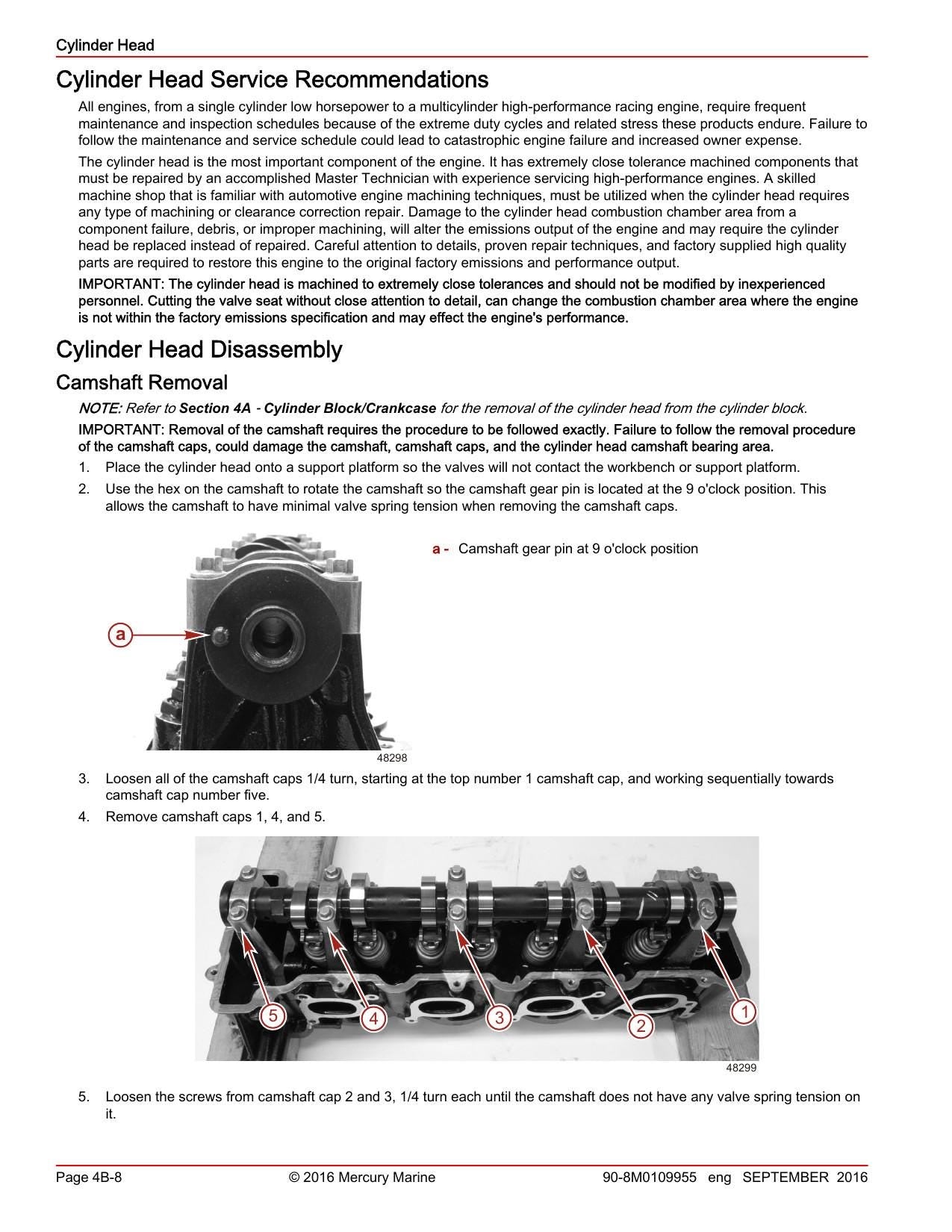 Mercury 150 SeaPro FourStroke Outboard Service Manual | 2016-2020 - sample page 3