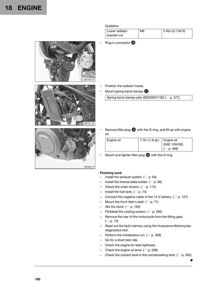 Husqvarna Svartpilen 701 Motorcycle Service Manual | 2020-2024 - sample page 4