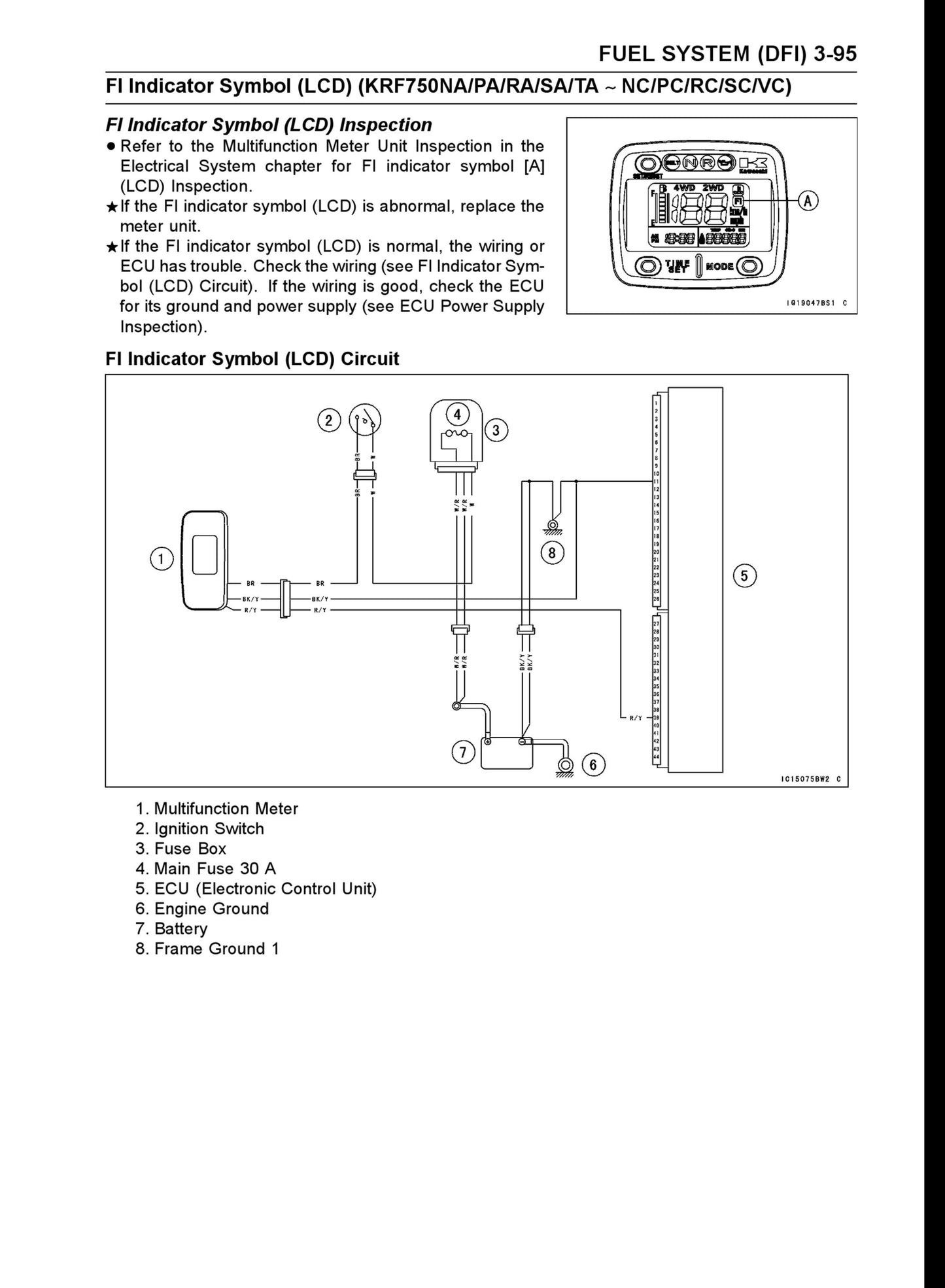 Kawasaki Teryx 750 UTV Service Manual | 2009-2012 - sample page 5