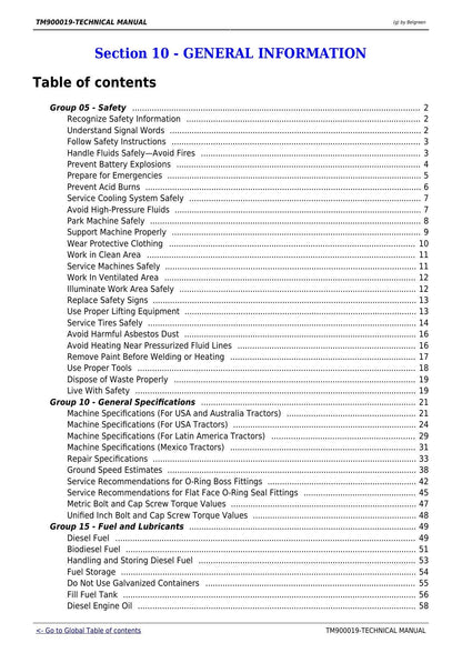 John Deere 5000 Series 5103 5203 5303 5403 Tractor Service Manual | 2013-2017 - sample page 5