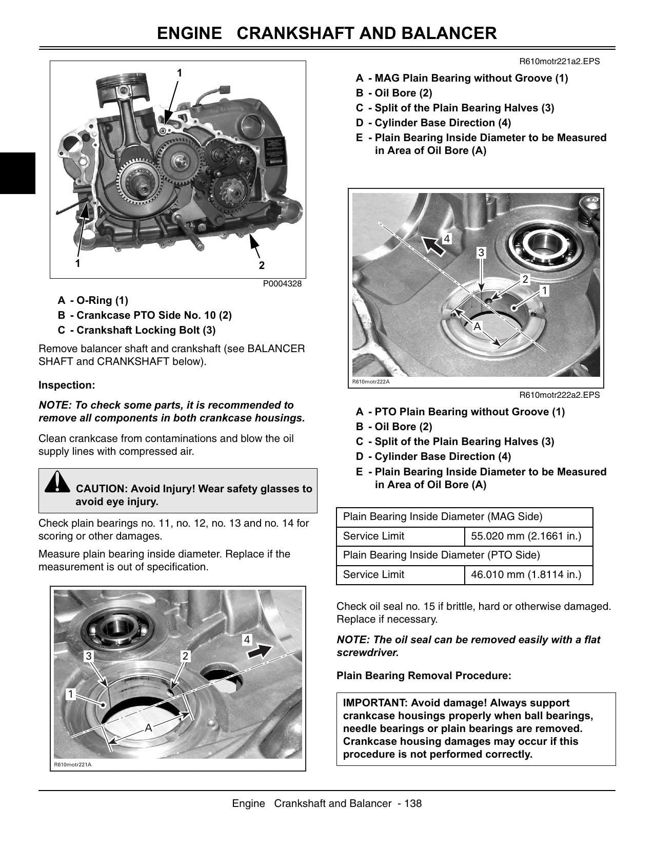 John Deere Trail Buck 500 650 ATV Service Manual | 2004-2008 - sample page 2