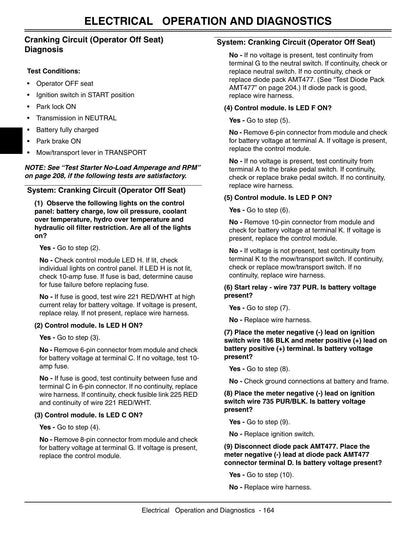 John Deere 3215 3225 3235 Fairway Mower Service Manual | 2003-2007 - sample page 8