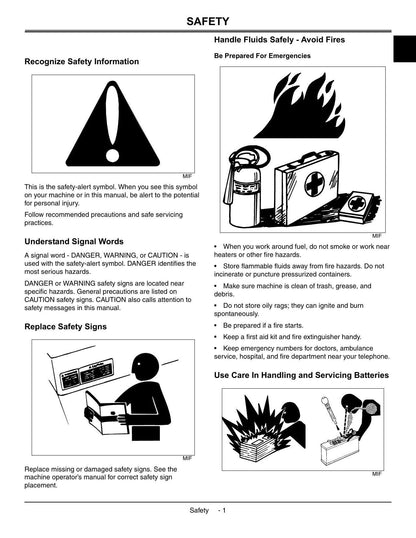 John Deere Gator TX TX Turf UTV Service Manual | 2004-2008 - sample page 7