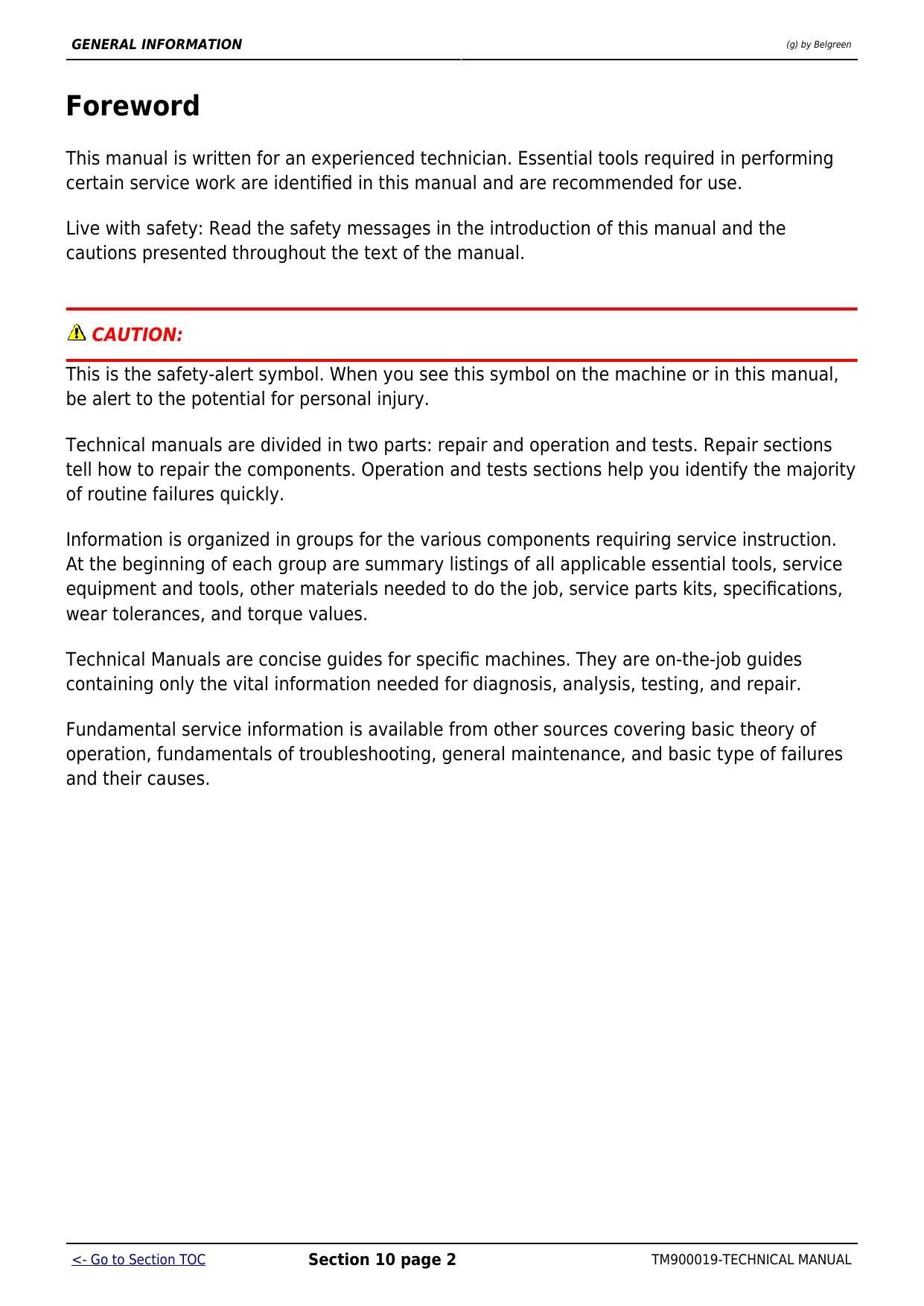 John Deere 5103 5203 5303 5403 5204 Tractor Service Manual | 2013-2017 - sample page 9