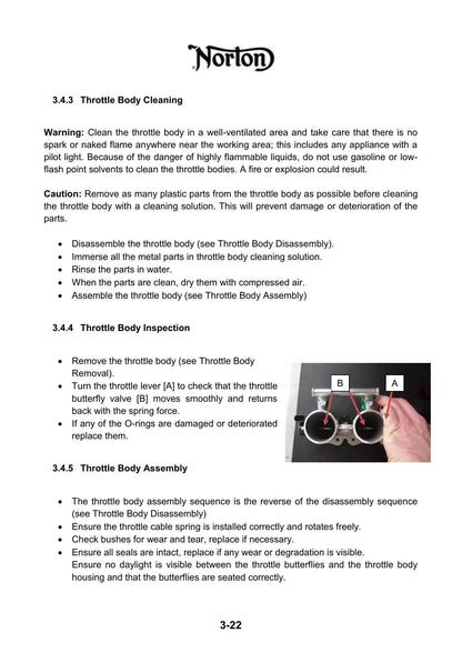 Norton Commando 961 Motorcycle Service Manual | 2013-2017 - sample page 4