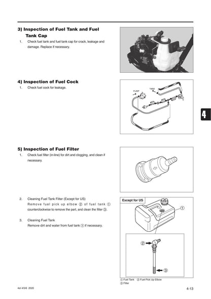 Tohatsu MFS 4D 5D 6D Outboard Service Manual | 2020-2024 - sample page 4