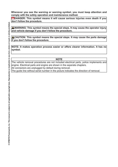 CFMOTO CFX-2E CFX-5E Electric Motorcycle Service Manual | 2026 - sample page 6