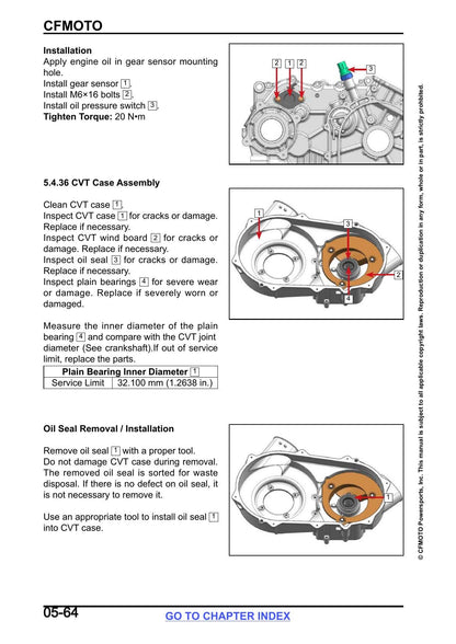 CFMOTO UFORCE 600 UTV Service Manual | 2026 - sample page 5