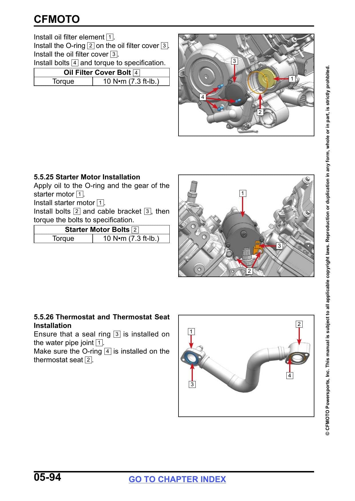 CFMOTO UFORCE 800 XL UTV Service Manual | 2026 - sample page 3