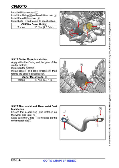 CFMOTO UFORCE 800 XL UTV Service Manual | 2026 - sample page 3