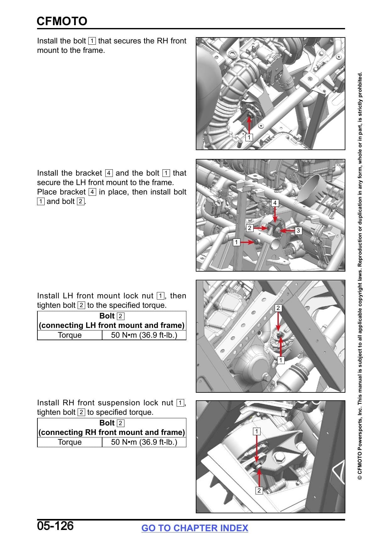 CFMOTO UFORCE U10 Pro UTV Service Manual | 2026 - sample page 2