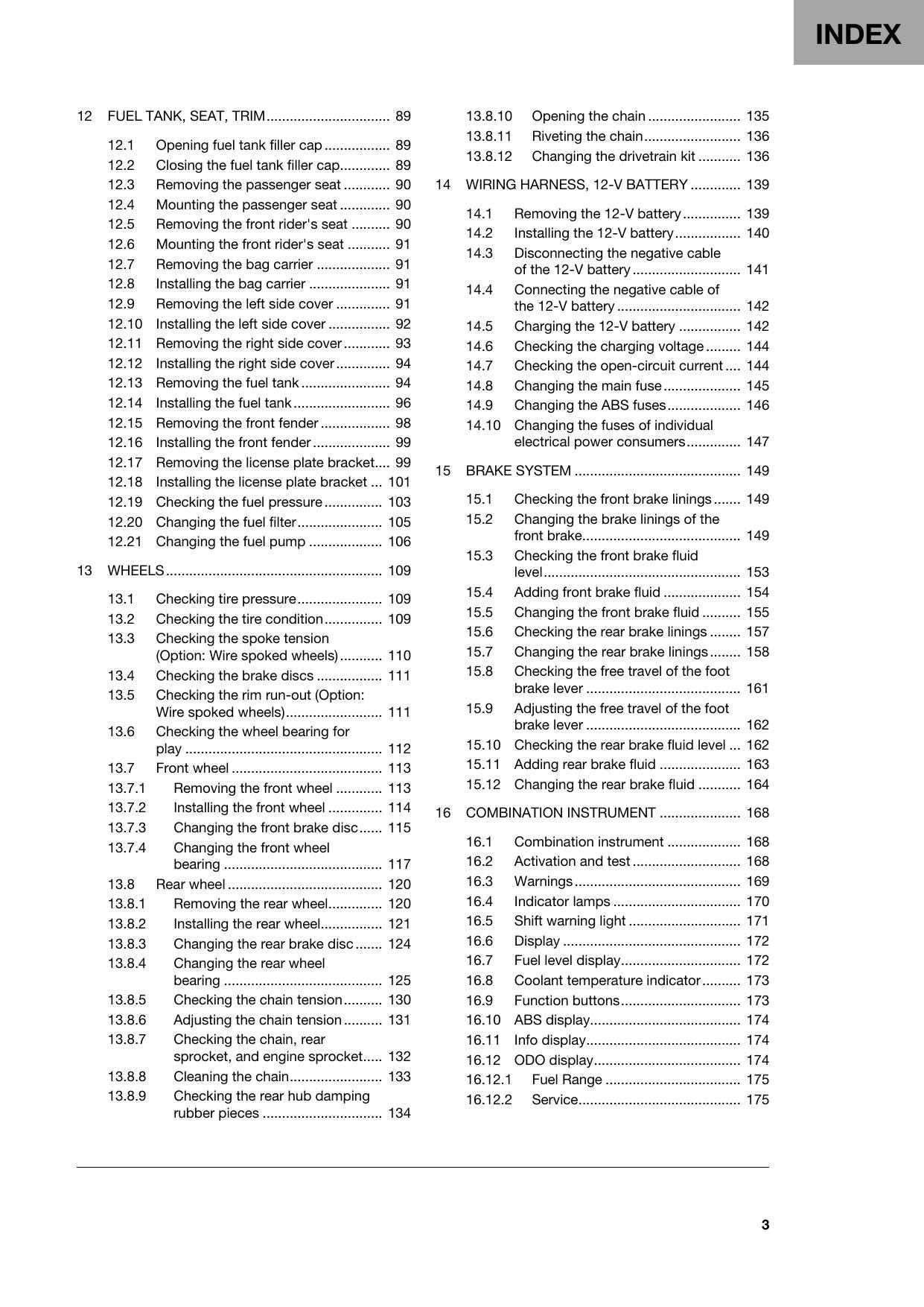 Husqvarna Svartpilen 401 Motorcycle Service Manual | 2022-2026 - sample page 8