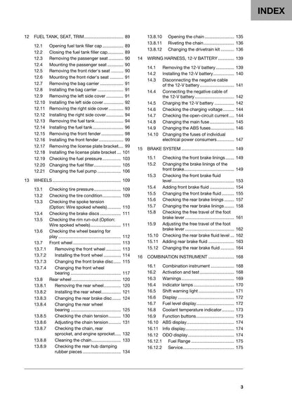 Husqvarna Svartpilen 401 Motorcycle Service Manual | 2022-2026 - sample page 8