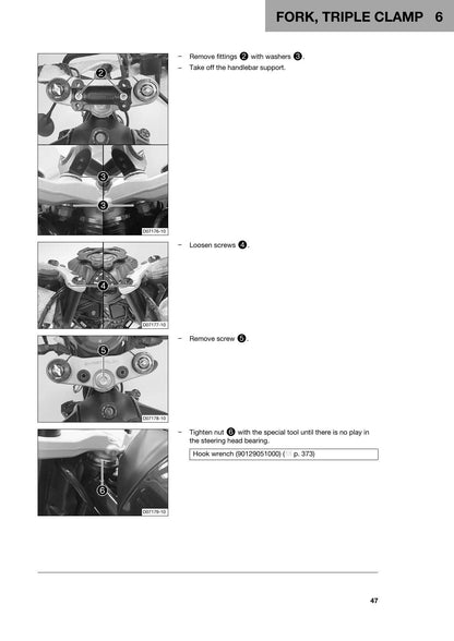 Husqvarna Svartpilen 401 Motorcycle Service Manual | 2022-2026 - sample page 2