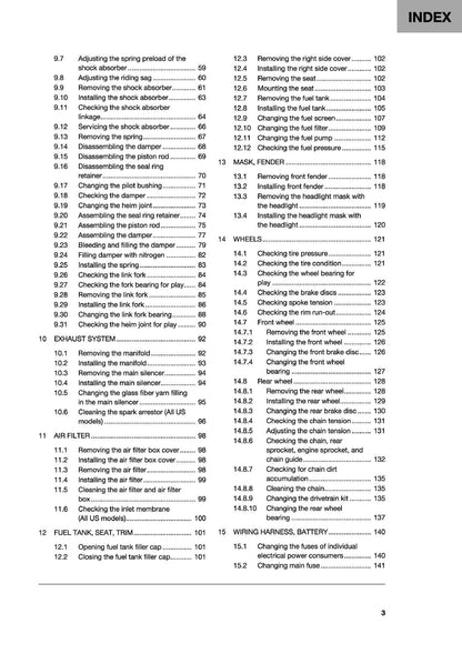 Husqvarna FE 350 FE 350S Motorcycle Service Manual | 2020-2024 - sample page 7