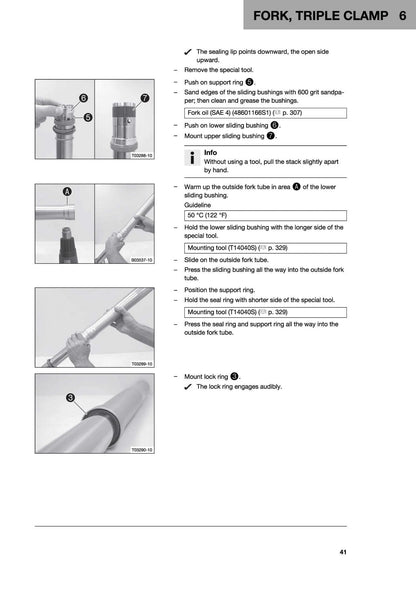 Husqvarna FC 250 Motorcycle Service Manual | 2020-2024 - sample page 2