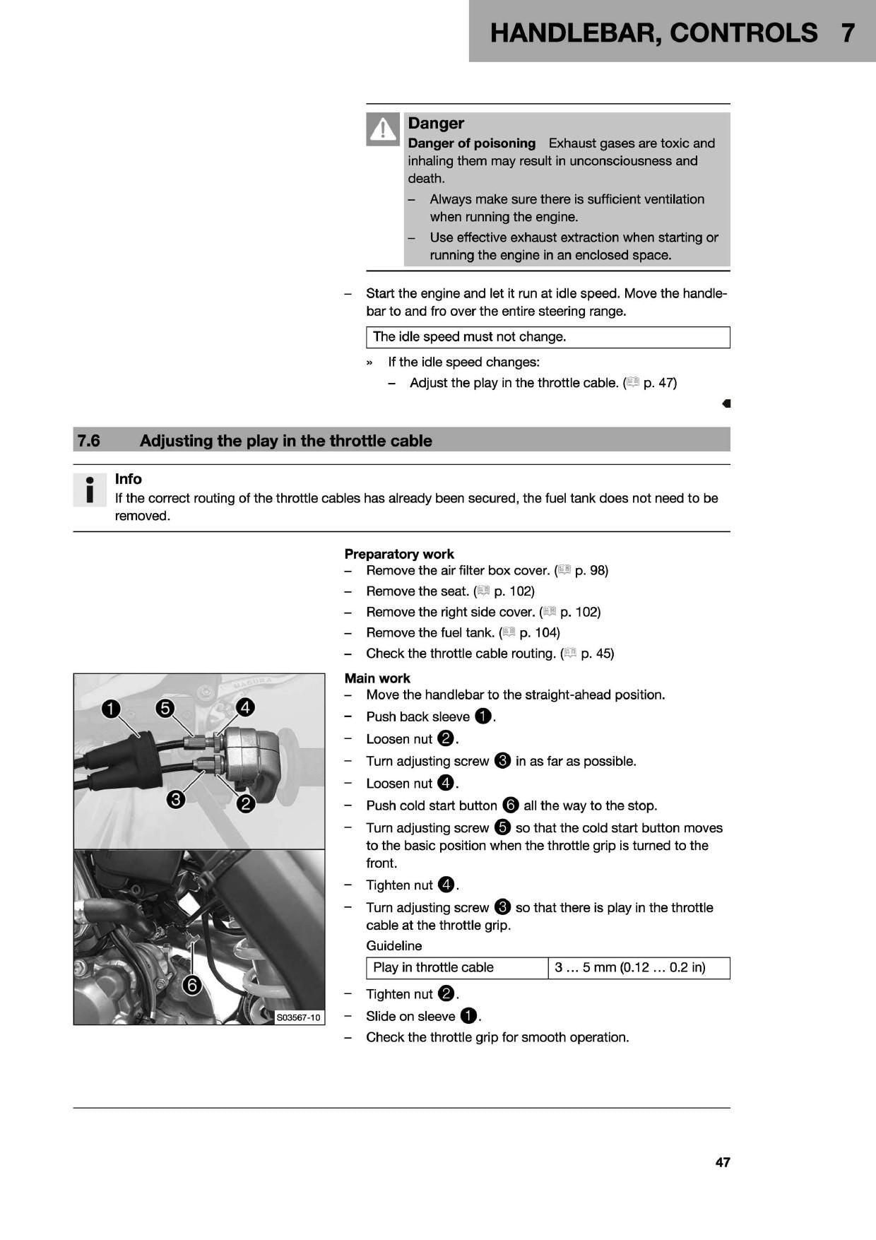 Husqvarna FE 350 FE 350S Motorcycle Service Manual | 2020-2024 - sample page 5