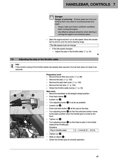 Husqvarna FE 350 FE 350S Motorcycle Service Manual | 2020-2024 - sample page 5